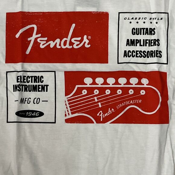 Fender Mens or Unisex Medium Graphic T-Shirt. New with tags. - Picture 2 of 3